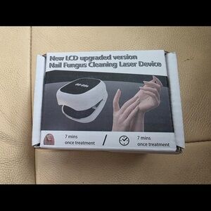 LCD Nail Fungus Cleaning Laser Device